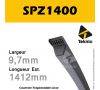 Courroie SPZ1400 - Teknic