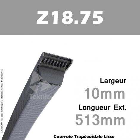 Courroie Z18.75 - Continental