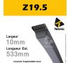 Courroie Z19.5 - Teknic