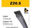 Courroie Z20.5 - Teknic
