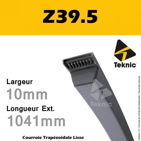 Courroie Z39.5 - Teknic