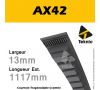 Courroie AX42 - Teknic