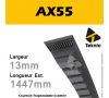 Courroie AX55 - Teknic