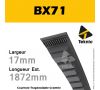 Courroie BX71 - Teknic