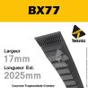 Courroie BX77 - Teknic