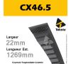 Courroie CX46.5 - Teknic