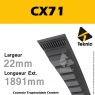 Courroie CX71 - Teknic