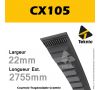 Courroie CX105 - Teknic