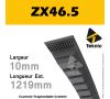 Courroie ZX46.5 - Teknic