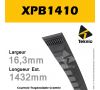 Courroie XPB1410 - Teknic