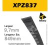 Courroie XPZ837 - Teknic
