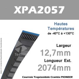 Courroie XPA2057 - Continental Pioneer