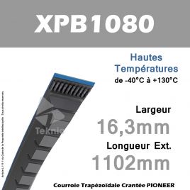 Courroie XPB1080 - Continental Pioneer