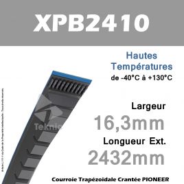 Courroie XPB2410 - Continental Pioneer