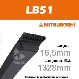 Courroie Mitsuboshi LB51