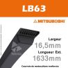 Courroie Mitsuboshi LB63