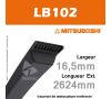 Courroie Mitsuboshi LB102
