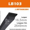 Courroie Mitsuboshi LB103