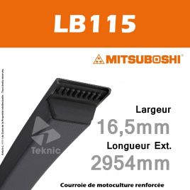 Courroie Mitsuboshi LB115