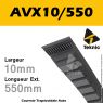 Courroie AVX10/0550 - Teknic