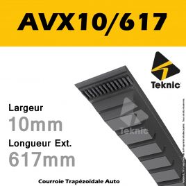 Courroie AVX10/0617 - Teknic