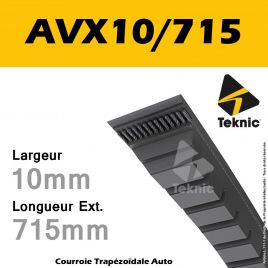 Courroie AVX10/0715 - Teknic