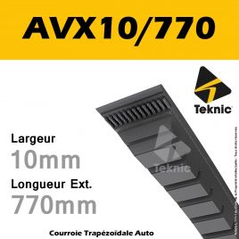 Courroie AVX10/0770 - Teknic