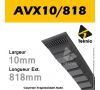 Courroie AVX10/0818 - Teknic