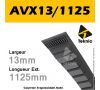 Courroie AVX13/1125 - Teknic