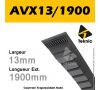 Courroie AVX13/1900 - Teknic