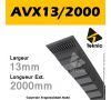 Courroie AVX13/2000 - Teknic