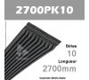 Courroie Poly-V Auto 2700PK10 - Continental
