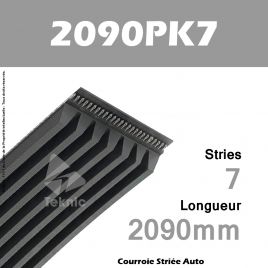 Courroie Poly-V Auto 2090PK7 - Continental