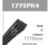 Courroie Poly-V Auto 1775PK4 - Continental