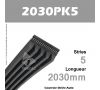 Courroie Poly-V Auto 2030PK5 - Continental