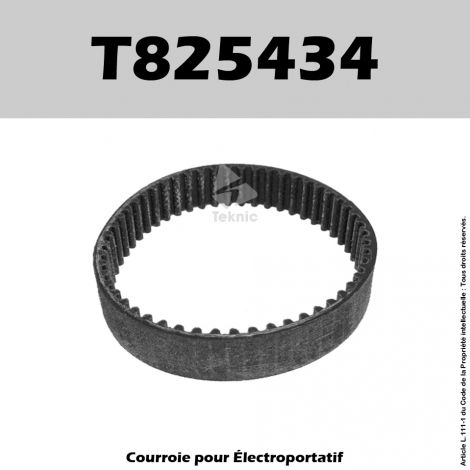 Courroie Black & Decker T825434