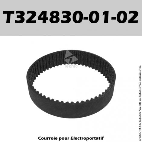 Courroie Black & Decker T324830-01-02