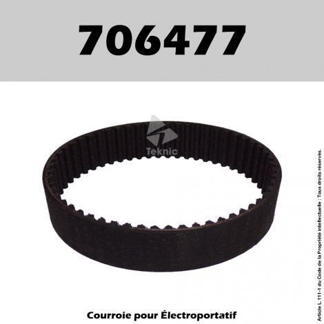 Courroie Holzher 706477