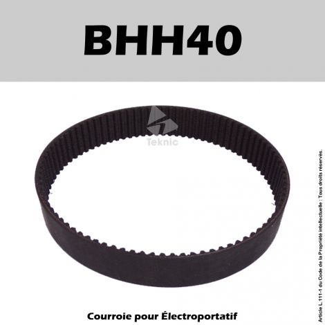 Courroie BERNER BHH40