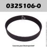 Courroie Elu 0325106-0 - HH40, HH40EK, HH40K, MF81/E, MFF80 "Type 4"