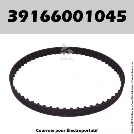 Courroie Ryobi 39166001045