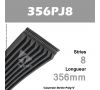 Courroie Poly-V 356PJ8