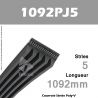 Courroie Poly-V 1092PJ5