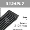 Courroie Poly-V 3124PL7