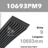 Courroie Poly-V 10693PM9 - Continental
