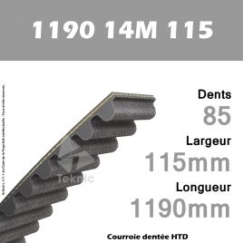 Courroie Dentée 1190 14M 115