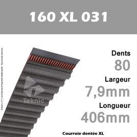 Courroie Dentée 160 XL 031