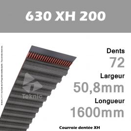 Courroie Dentée 630 XH 200