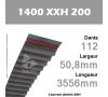 Courroie Dentée 1400 XXH 200