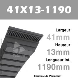 Courroie de Variateur 41X13-1190 Li